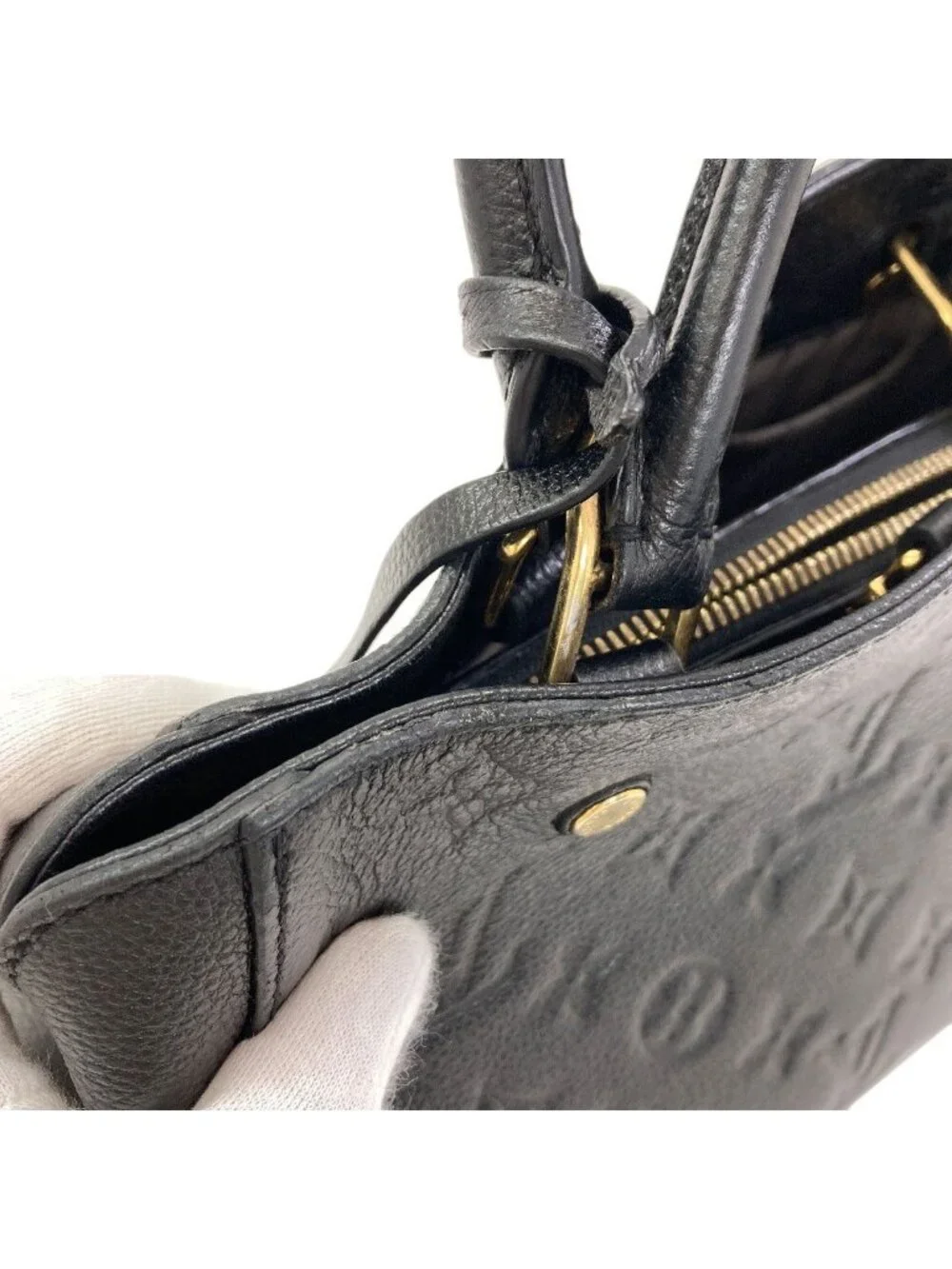 Louis Vuitton Montaigne BB Handbag Empreinte